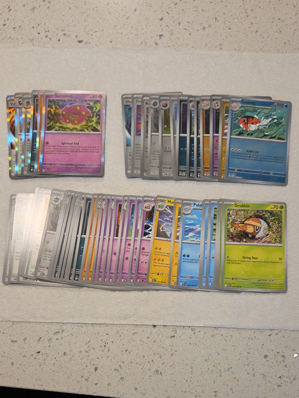 Pokemon Pitch Black Lot Of 58